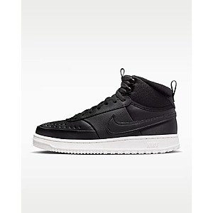 Nike Court Vision Mid Men's Winterized Shoes (Black / Phantom / Black) $62.38