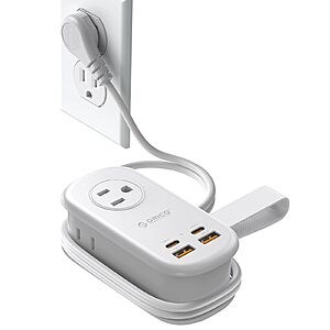 ORICO 65W GaN Travel Power Strip with 7-in-1 Charging Ports $20 $19.83