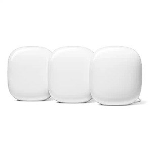 Open Box - Excellent: 3-pack Google Nest Wifi Pro 6E AXE5400 Mesh Tri-Band Router $127.99