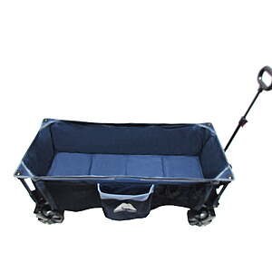 Ozark Trail Extra Long Utility Wagon, Blue $47.99