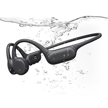 PSIER Bone Conduction Headphones, IPX8 Waterproof Swimming Headphones $39.99