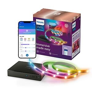 Philips WiZ Smart HDMI Sync Box w/ RGBIC TV Backlight (75-85" TV) $99.45 + Free Shipping