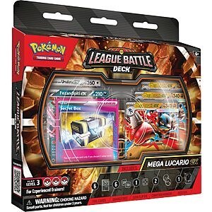 Pokémon TCG: Mega Lucario ex League Battle Deck $22.45