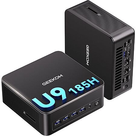 Prime: GEEKOM IT13 Max Intel Ultra 9 185H 24GB LPDDR5 500GB SSD AI Mini PC
