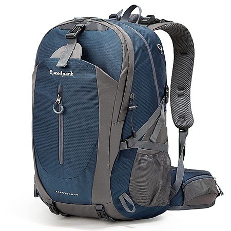 Prime Members: 40L Speedpark Waterproof Ripstop Nylon Hiking Backpack w/ Rain Cover $15.29