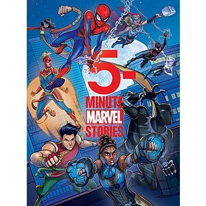 Prime Members: 5-Minute Marvel Stories Kids Book $6.56 + Free Shipping