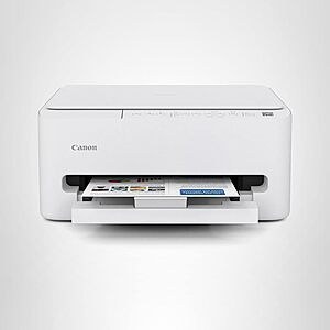 Prime Members: Canon PIXMA TS4320 Wireless Color Inkjet Printer for Duplex Printing, White $54