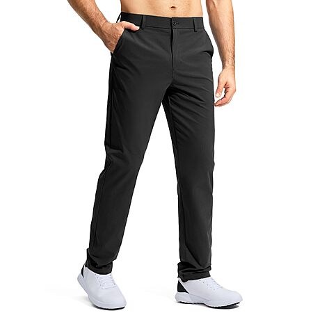Pudolla Golf Pants for Men Stretch Dress Pants Mens Work Pants 30 Lightweight Quick Dry Casua…