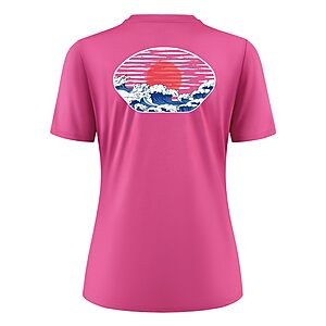 Pudolla Women's UPF 50+ Short Sleeve Rash Guard T-Shirt (various) $9.99 + Free Shipping w/ Prime or on $35+