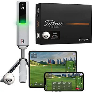 Rapsodo - MLM2PRO Golf Launch Monitor w/ 12 Titleist 2025 Pro V1 Golf Balls - $549.99 - Best Buy
