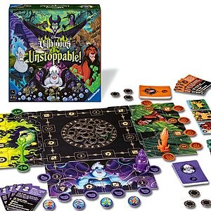 Ravensburger Disney Villainous Unstoppable! Family Board Game $7.99 + Free Shipping w/ Prime or on $35+