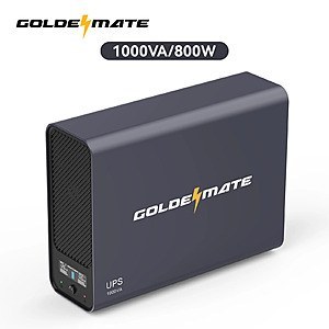 Refurb: GoldenMate Lithium Pure Sinewave Battery Back-UPS 1000VA/800W $107.39 + FS
