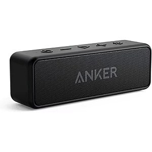 Refurbished: Anker Soundcore 2 Portable Bluetooth Speaker, IPX7 Waterproof, 24-Hour Playtime, free S&H $18.81