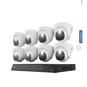 Reolink 16 Channel, 8 4K+ Wired Dome Camera 4TB NVR Security Camera System $679.99 free shipping Costco.com