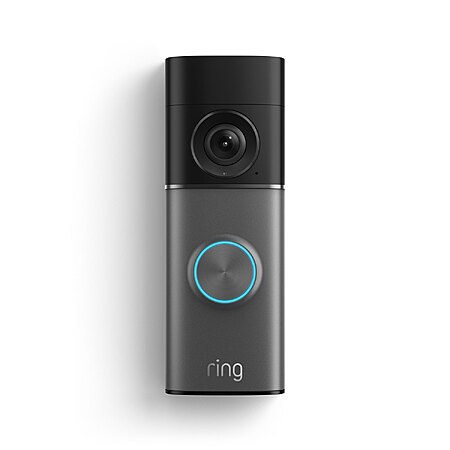 Ring Wired Retinal 4K Doorbell Pro Security Camera (3rd Gen, Deep Silver) from