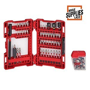 SHOCKWAVE Impact Duty Alloy Steel Screw Driver Bit Set (70-Piece) $22.5