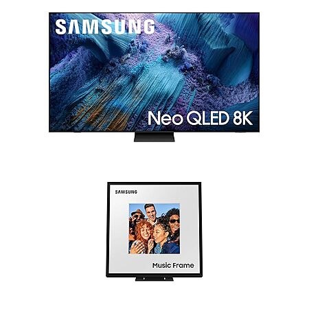Samsung 85-Inch Class Neo QLED QN990F 8K Mini LED Smart TV w/Music Frame Included