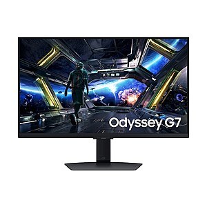Samsung EPP/EDU: 27" Odyssey G7 G70D 4K IPS 144Hz 1ms Smart Gaming Monitor $250 + Free S&H