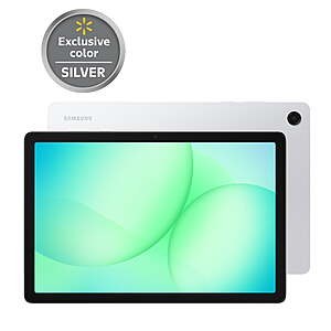 Samsung Galaxy Tab A11+ Widescreen Tablet, 128GB, Android 16, Silver $169