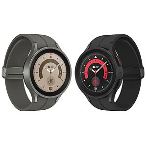 Samsung Galaxy Watch5 Pro 45mm GPS + Cellular Smartwatch $55.99