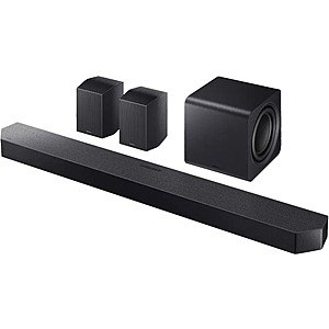 Samsung HW-Q990F Dolby Atmos Soundbar 11.1.4 ch w/ Subwoofer and Wireless Rears $899.99