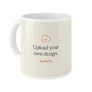Shutterfly - 15oz White Photo Mug - $5 + free shipping
