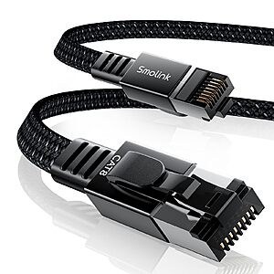 Smolink Cat 8 Ethernet Cable 50ft $8.49