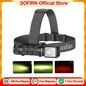 Sofirn HS42 2100 lumen Rechargeable Headlamp Flashlight; free S&H; $15.62