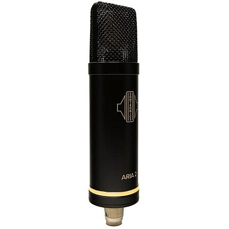 Sontronics STARIA2S Aria 2 Valve Condenser Microphone Black | 34mm gold-sputtered capsule…