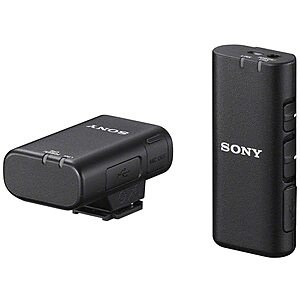 Sony Digital Bluetooth Wireless Microphone ECMW2BT (Black), Small $140.99