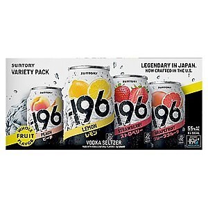 Suntory -196 Vodka Seltzer 8-pack $5 at Safeway/Vons/Albertsons