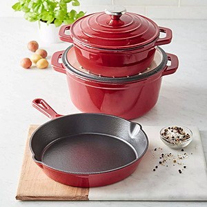 Sur La Table Enameled Cast Iron 5-Piece Set $159.96