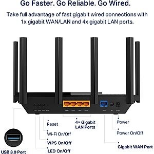 TP-Link Archer AXE75 AX5400 Wireless Tri-Band Gigabit Router $99.98 + Free Shipping