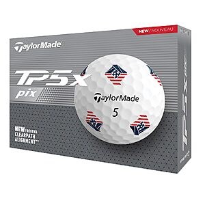 TaylorMade Golf TP5X USA Dozen Balls $33.24