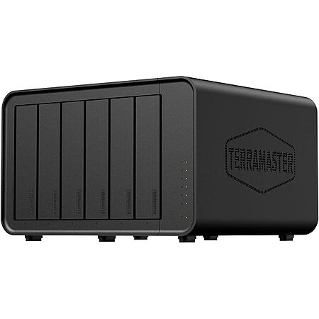 TerraMaster F6-424 6-Bay NAS Server, (Diskless), Intel N95 QuadCore CPU, 8GB DDR5 RAM, 20% off