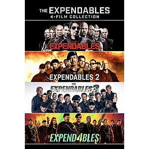 The Expendables 4-Film Collection (4K UHD Digital Films; MA) $4.99 via AppleTV