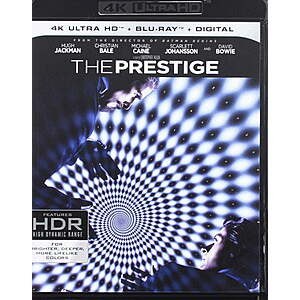 The Prestige 4K UHD + Blu Ray $18.99 Walmart.com