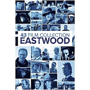 The Ultimate Clint Eastwood 43-Film Collection (4K/HD Digital Films) $49.99 via AppleTV