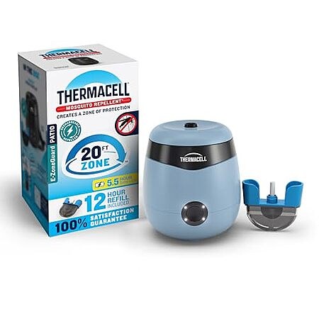 Thermacell E-ZoneGuard Patio Rechargeable Mosquito Repeller, 5.5-Hr Battery $19.95