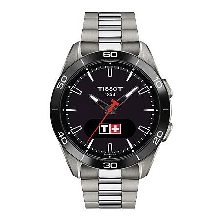 Tissot T-Touch Connect Sport, Swiss Quartz Solar Tactile, 43mm, Black Dial, Unisex Watch