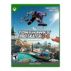 Tony Hawk's Pro Skater 3 + 4 (Xbox Series X) $19.98