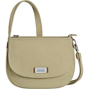 Travelon Anti-Theft Heritage Saddle Crossbody Bag (Natural) $26.11 + Free Shipping