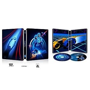 Tron Steelbook - 4K + Blu-ray + Digital $26.68 Amazon.com