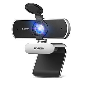 UGREEN Full HD 1080P Webcam with Microphone $17.99 & More + Free Shipping