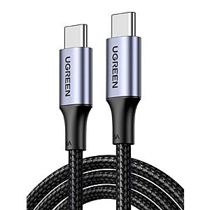 UGREEN USB C to USB C Cable, 100W 2-Pack USB C Charger Cable for iPhone 17/17 Air/17 Pro/17 Pro Max/16, MacBook Pro, iPad Pro, Dell XPS, Pixel, 6.6FT Black $13.29 @Amazon