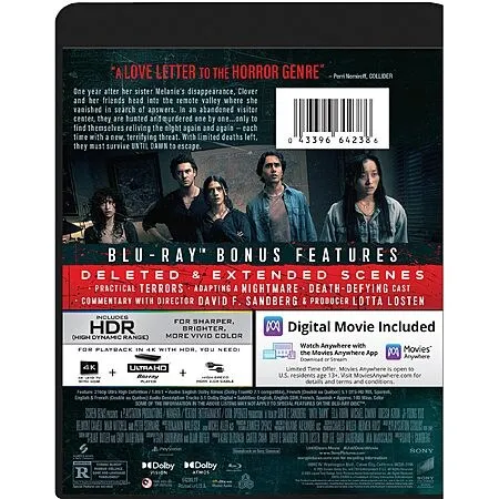 Until Dawn - 4K + Blu-ray + Digital