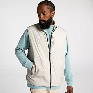 VRST Men's Insulated Golf Vest (Cream) $18.73 + Free Shipping