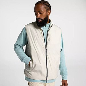 VRST Men's Insulated Golf Vest (Cream) $18.73 + Free Shipping