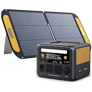 VTOMAN Jump 600X 600W LiFePO4 Portable Power Station w/ 110W Foldable Solar Panel