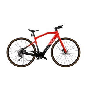 VanPowers UrbanCross-Pro Gravel E-Bike (Red/Black) $899 + Free Shipping